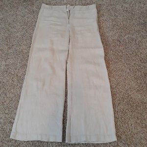 Anthropologie beachy wide leg  pants